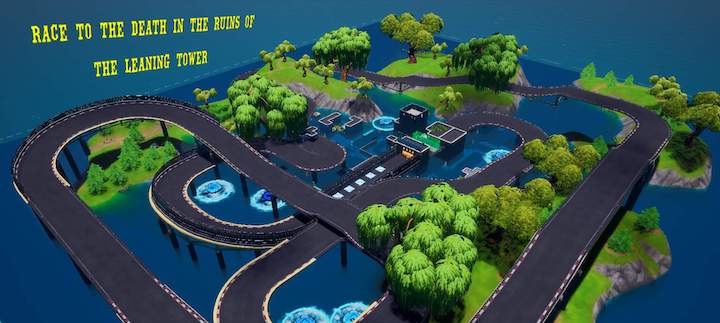 Hottest Racing Map Codes in Fortnite Creative