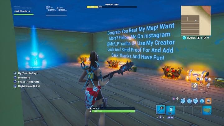 maze Runner - Fortnite Creative Edit Course and Mazes Map Code