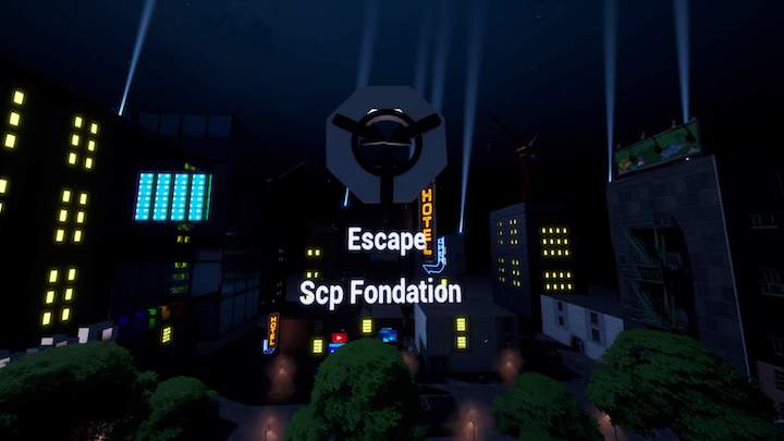 SCP Foundation Portal Art [ TactTact_ ] – Fortnite Creative Map Code