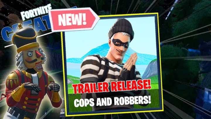 👮 Cops and Robbers 💸 8013-4262-2001 by dolphindom - Fortnite