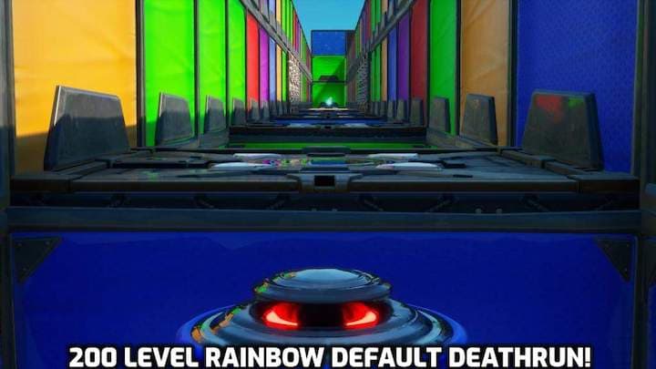 200 Level Rainbow Default Deathrun