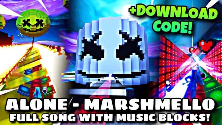 Music Maps Fortnite Maps - roblox id code for happier marshmello